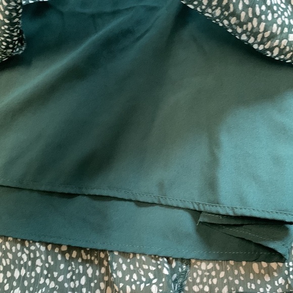 Joie L Arctic Animal Spot Polka Dot Midi Long Balloon Sleeve Summer Sheer Dress - Picture 12 of 13